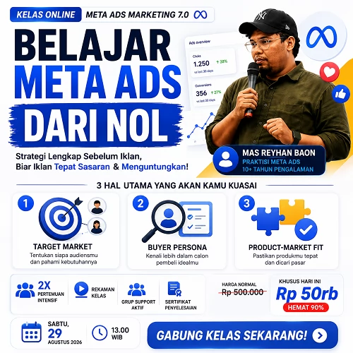 Meta Ads Marketing 7.0 - Belajar Meta Ads dari Nol